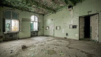 abandoned mental hospital Poland