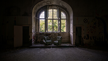 abandoned mental hospital Germany