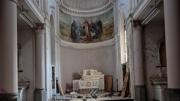 abandoned chapel