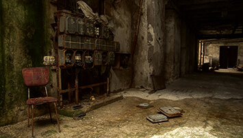 abandoned paper mill Poland