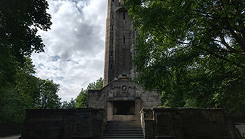 abandoned Bismarkckturm tower Poland.