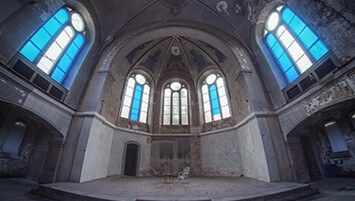 abandoned church Germany