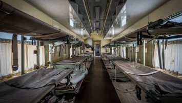 abandoned medical train Germany