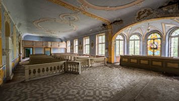 abandoned chapel Poland
