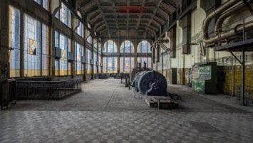 abandoned power plant Scheibler Poland