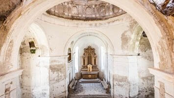 abandoned church romania