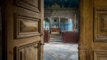 abandoned orthodox church Poland