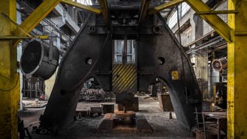 abandoned factory Poland