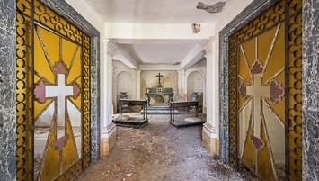 abandoned chapel Italy