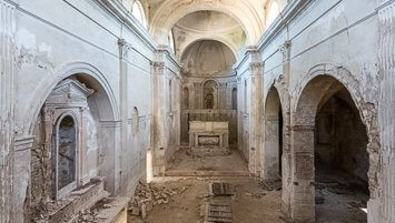 abandoned church Italy