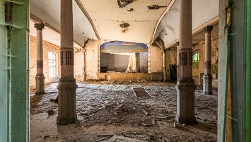 abandoned ballroom Germany